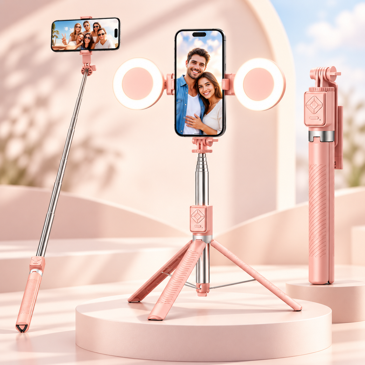 FlexPod™ | 6-in-1 Selfie Stick Tripod